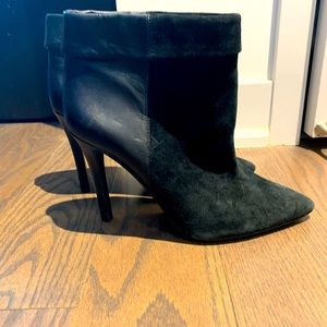 Suede Jessica Simpson Booties 4 inch heels
